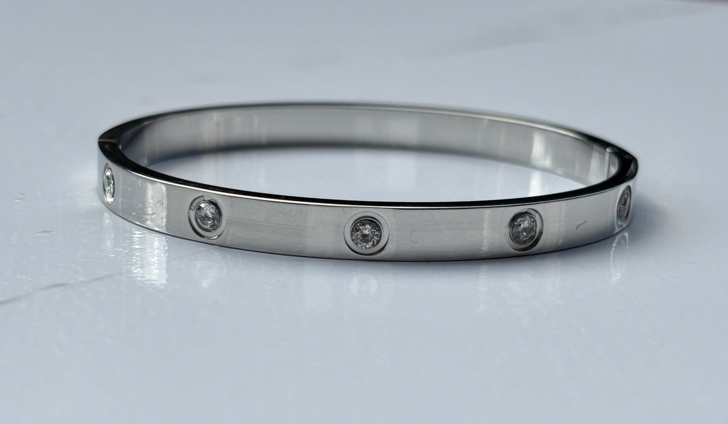 CZ Rhinestone Bracelet