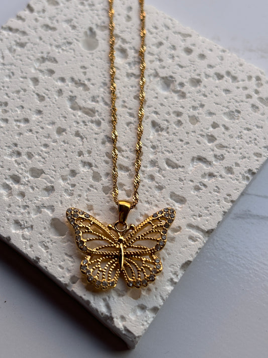 Butterfly necklace