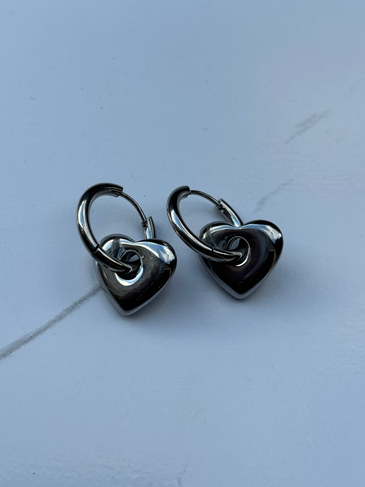 Heart earrings