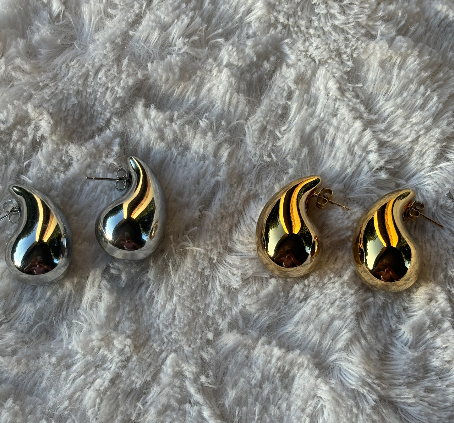 Silver Waterdrop earrings