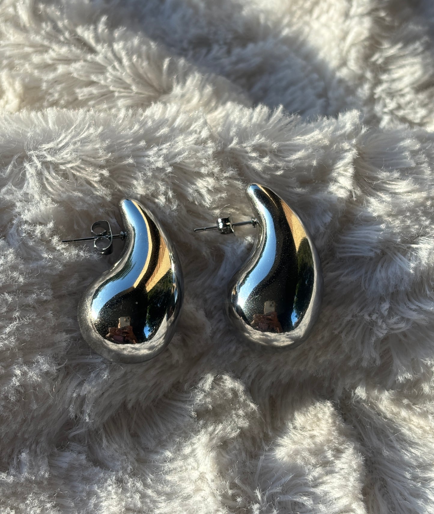 Silver Waterdrop earrings