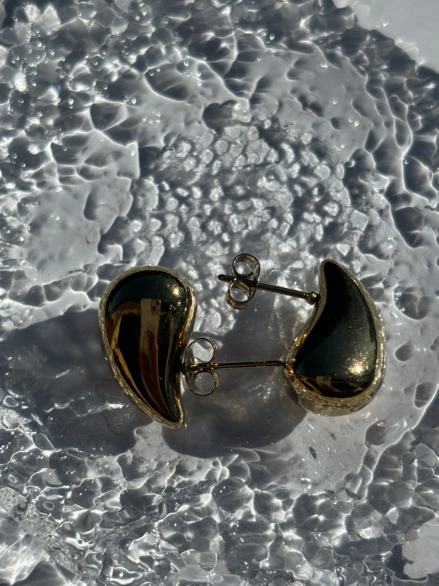 Gold Waterdrop earrings