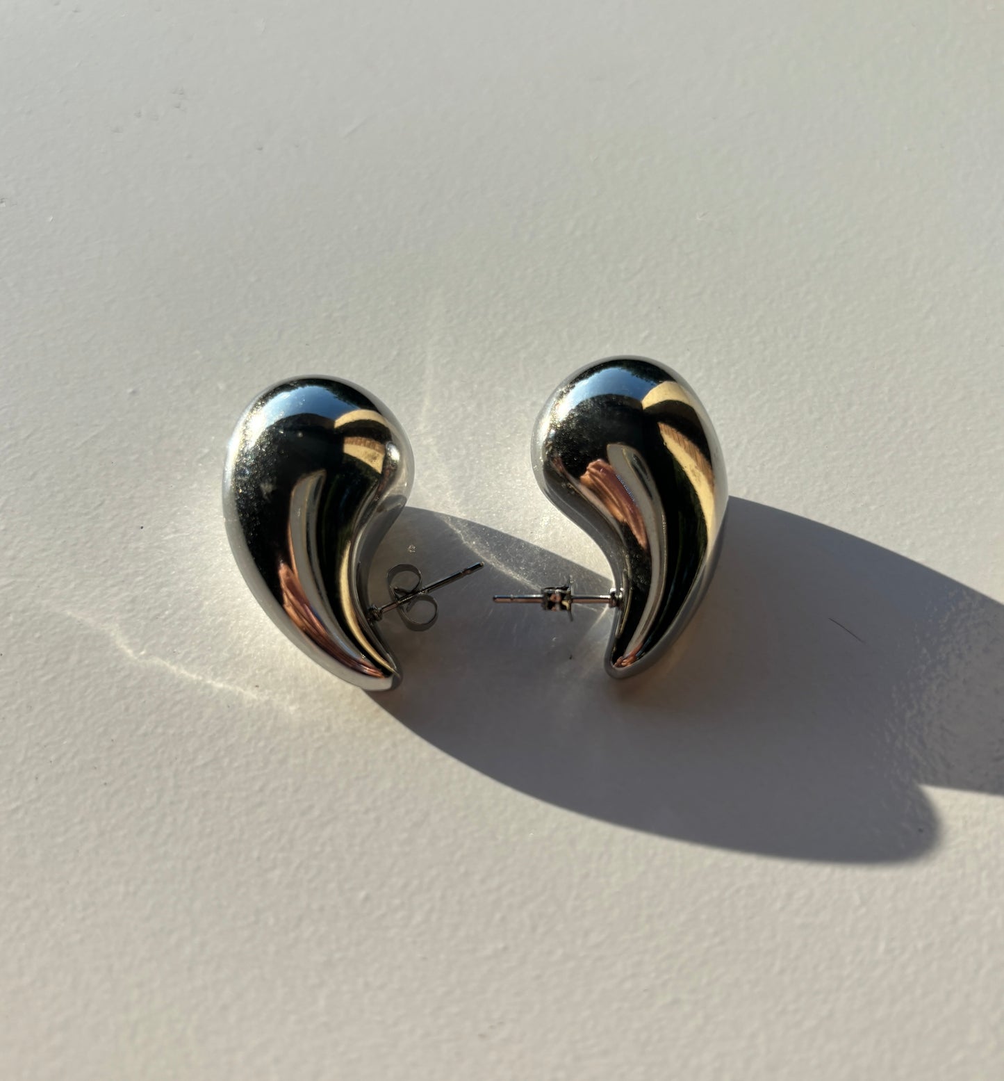 Silver Waterdrop earrings
