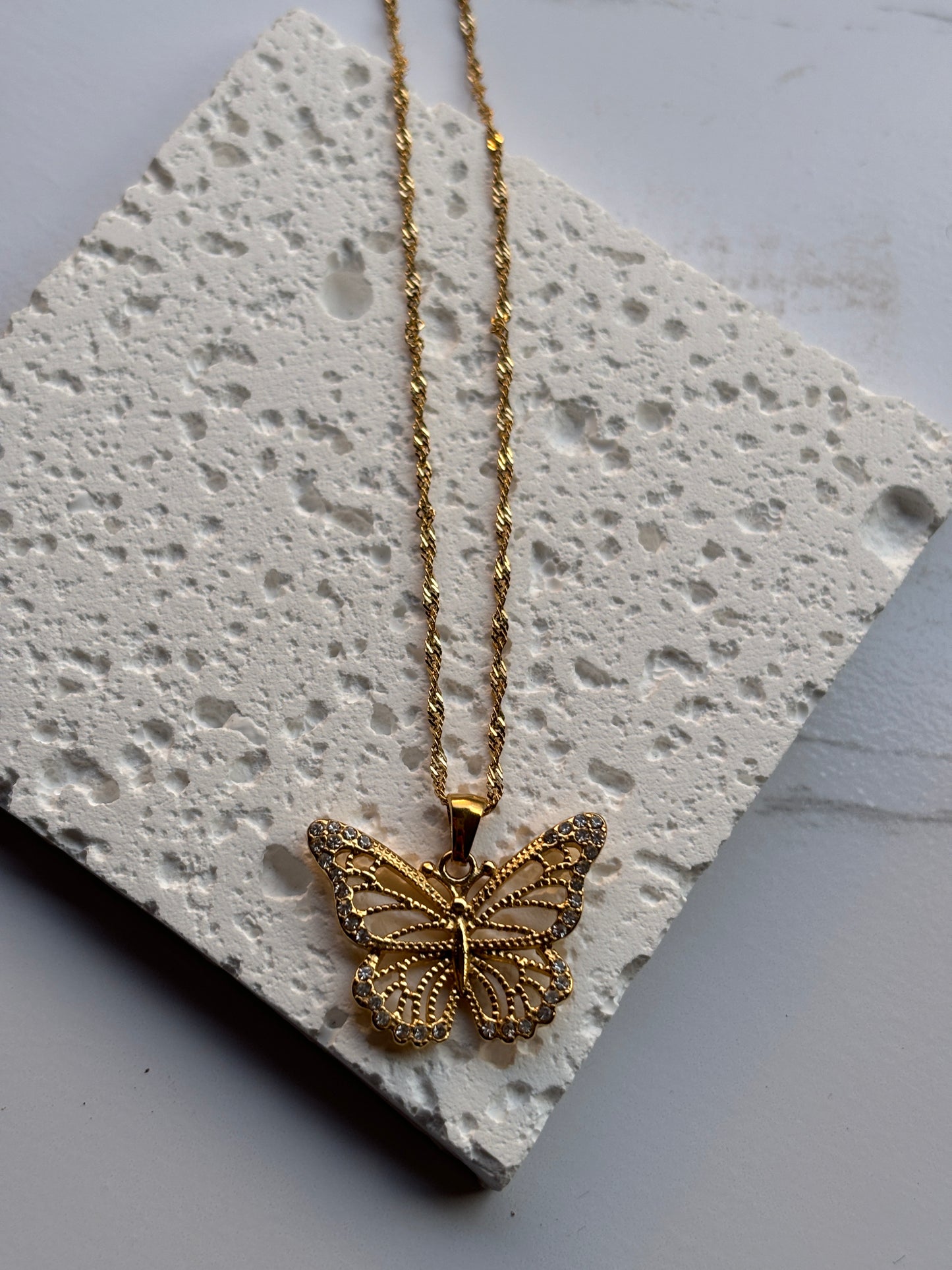 Butterfly necklace